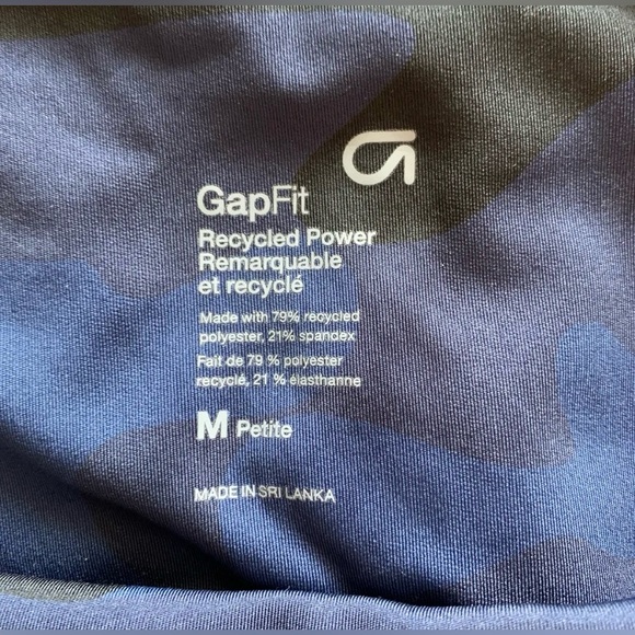GapFit high rise recycled power 7/8 leggings - Picture 4 of 10